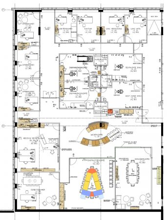 Plattegrond nieuwe situatie Bronovo ziekenhuis