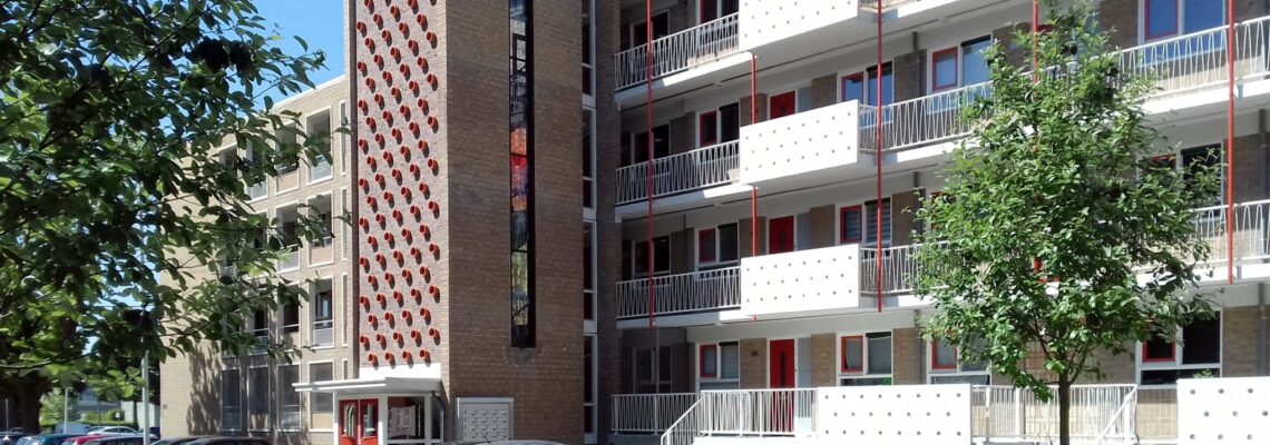 galerijzijde na oplevering